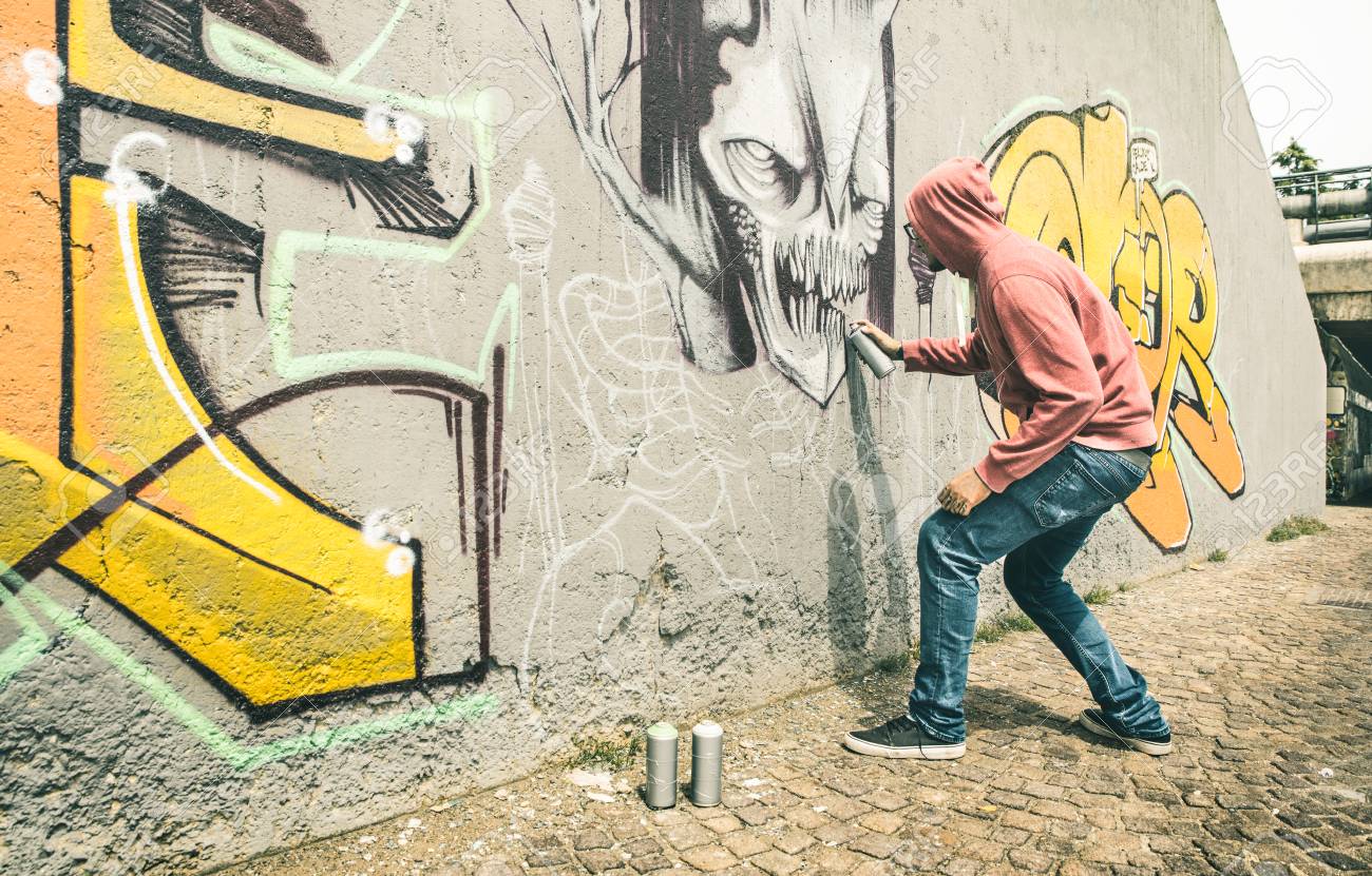 Detail Graffiti Writter I Nomer 30