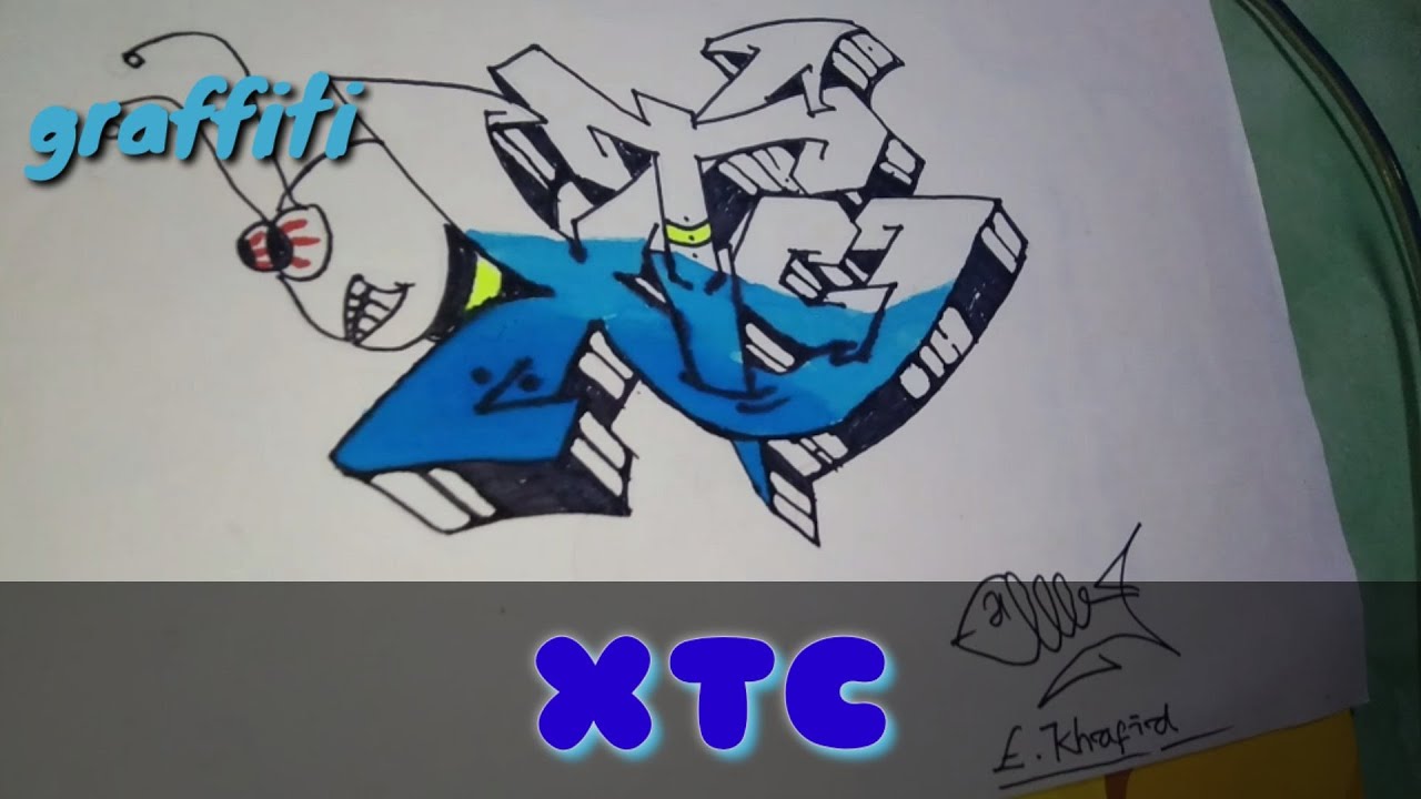 Detail Graffiti Xtc Nomer 10