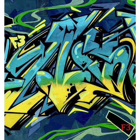 Detail Graffiti Yellow Paint Nomer 32