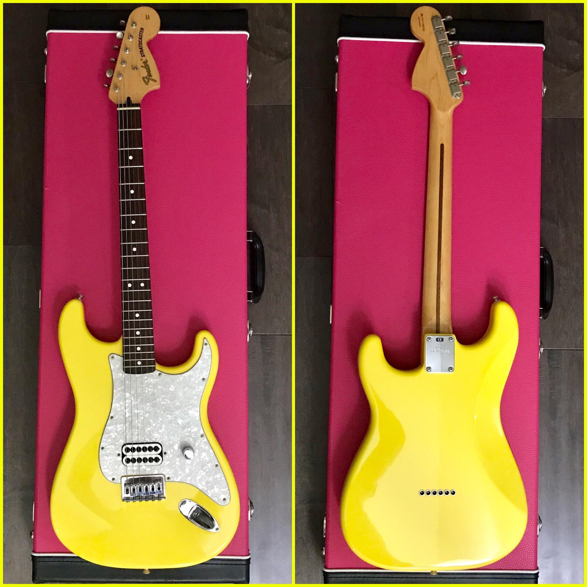 Detail Graffiti Yellow Strat Plus Nomer 45