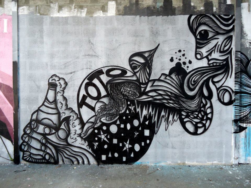 Detail Graffiti Yoto Nomer 2