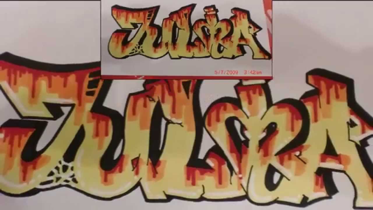 Detail Graffiti Yulia Nomer 3