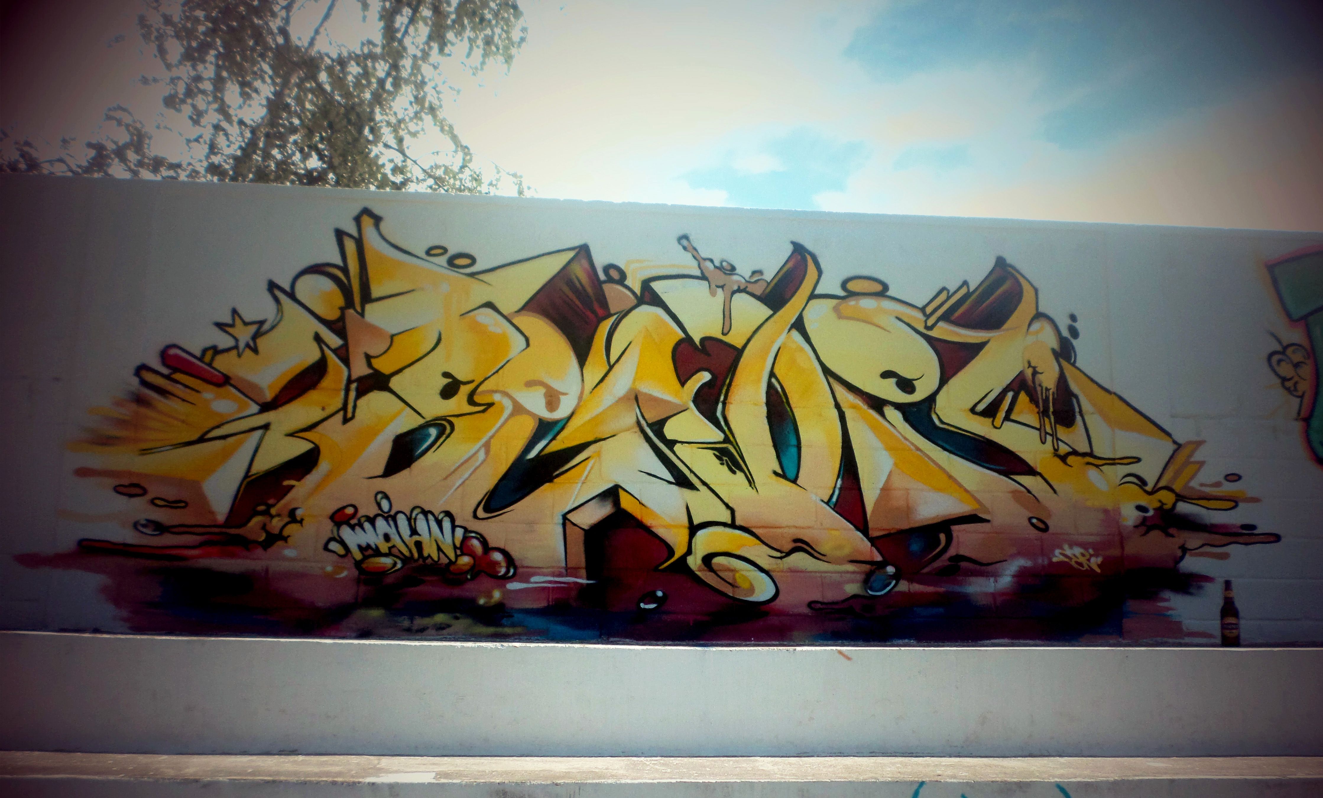 Detail Graffiti Zone Nomer 6