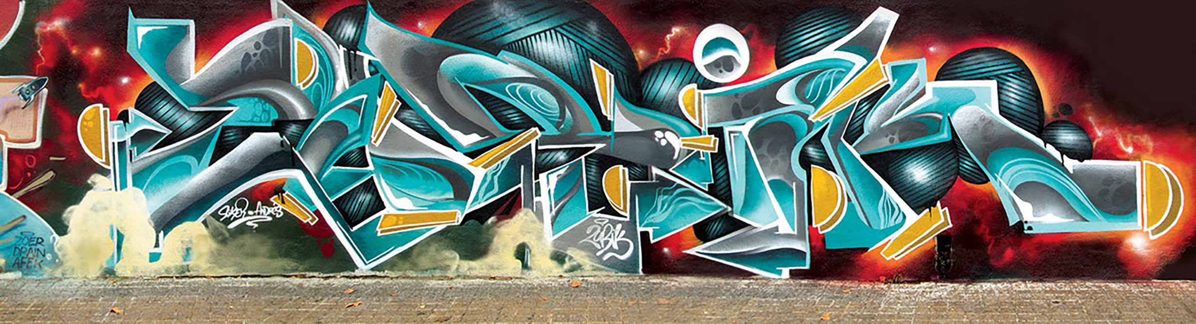 Detail Graffiti Zurik Nomer 7