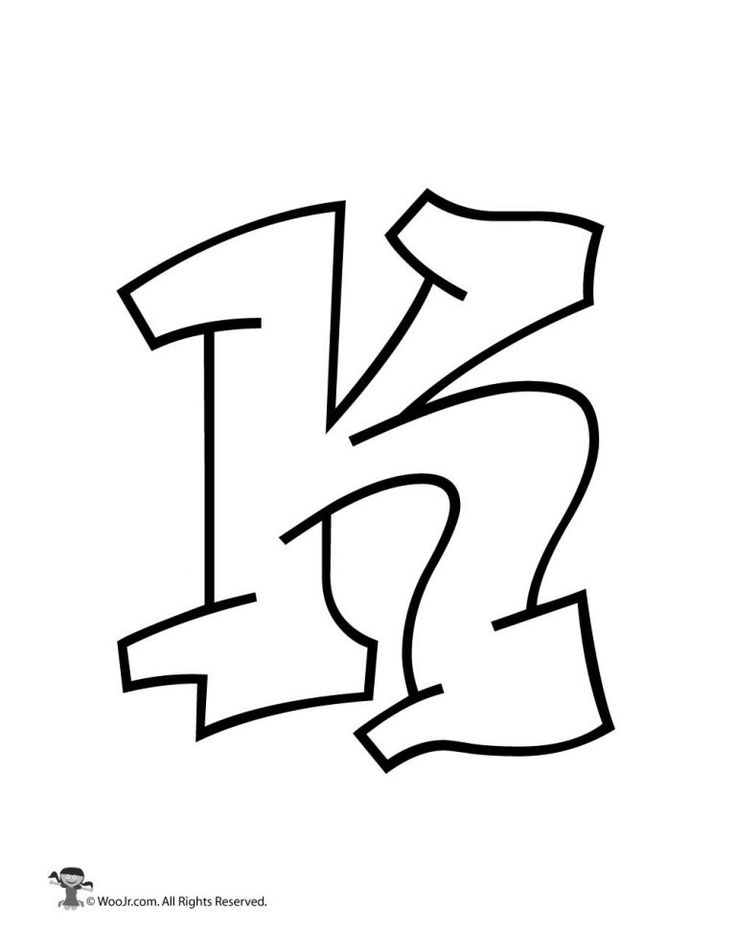 Detail Graffitic K Nomer 19