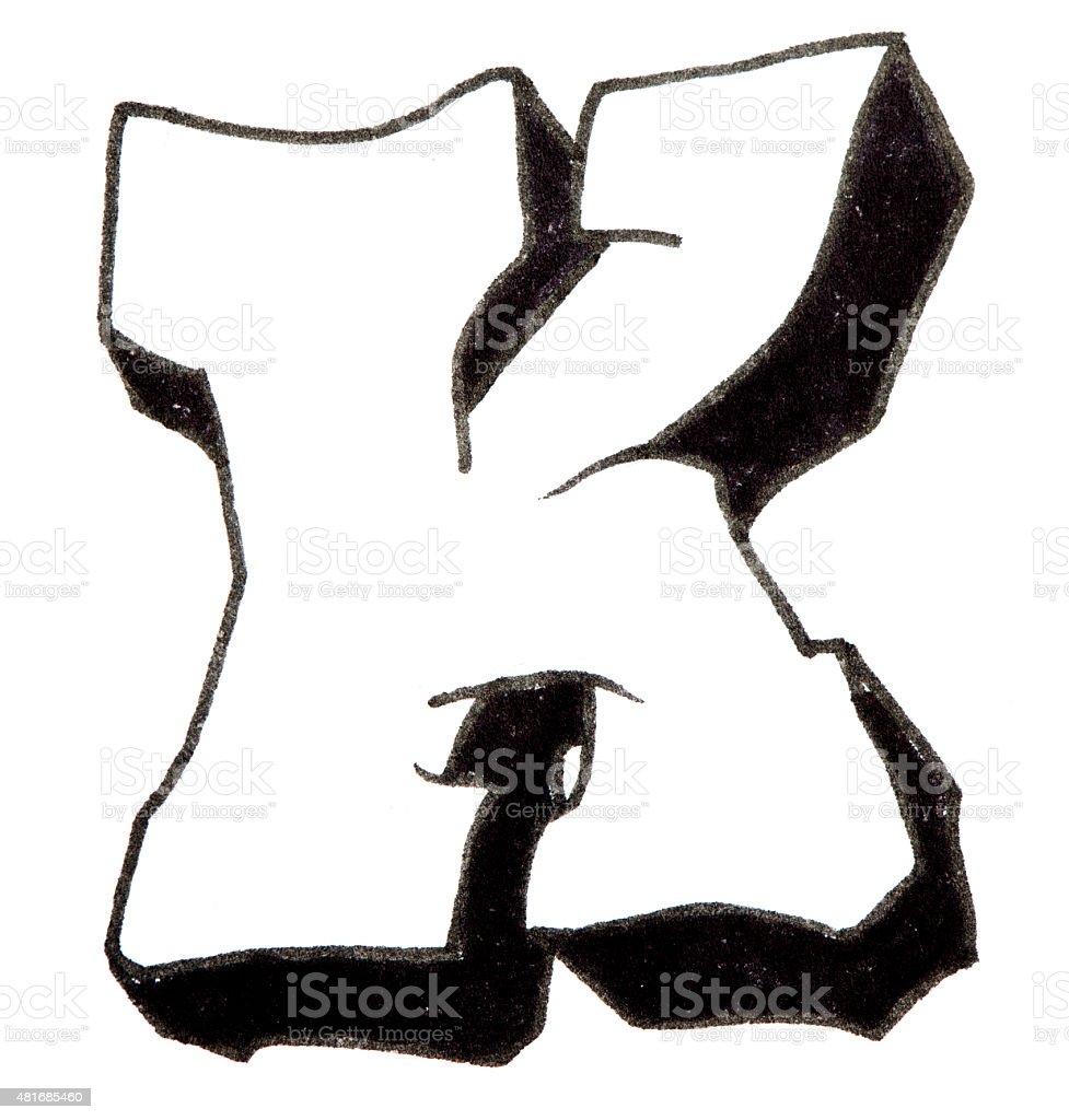 Detail Graffitic K Nomer 21