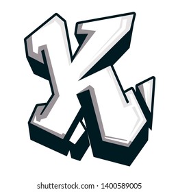 Detail Graffitic K Nomer 36