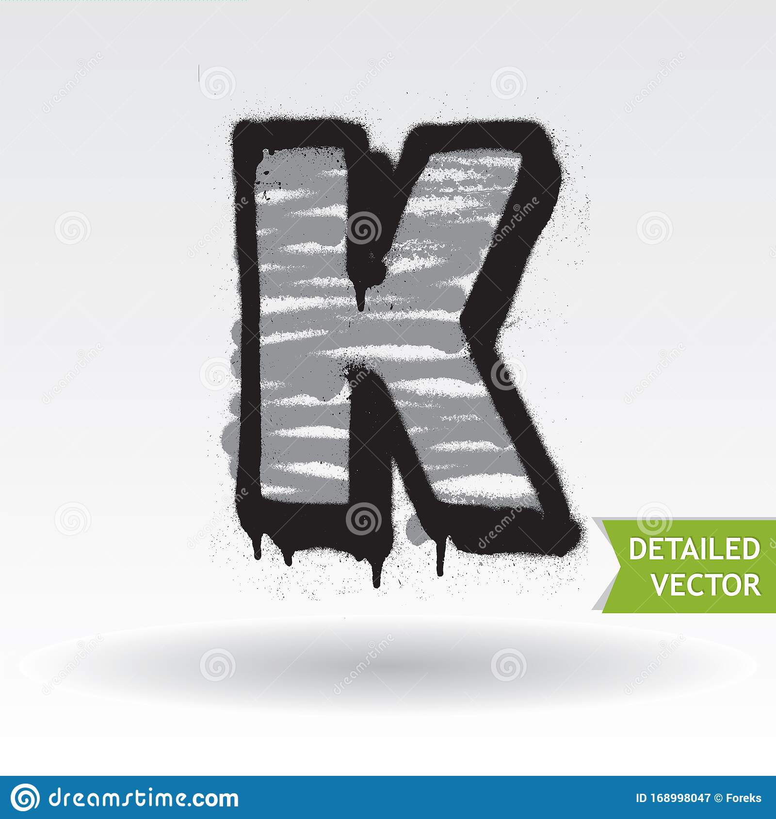 Detail Graffitic K Nomer 50