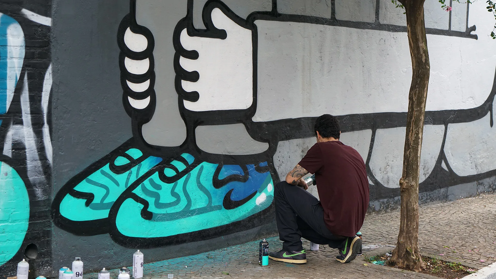 Detail Gray Graffiti Nomer 45