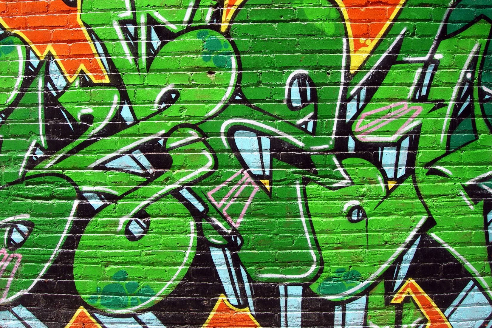 Detail Green Graffiti Nomer 2