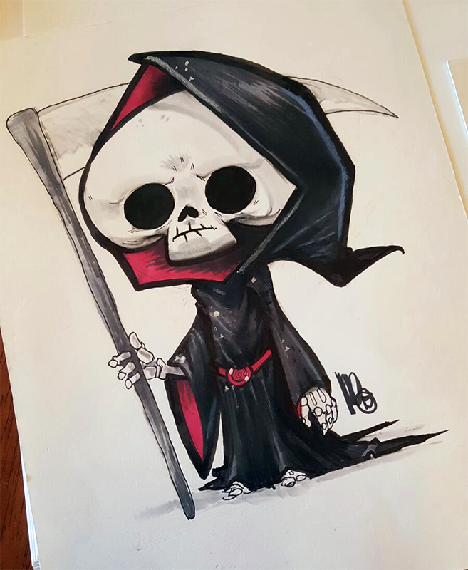 Detail Grim Reaper Graffiti Nomer 28