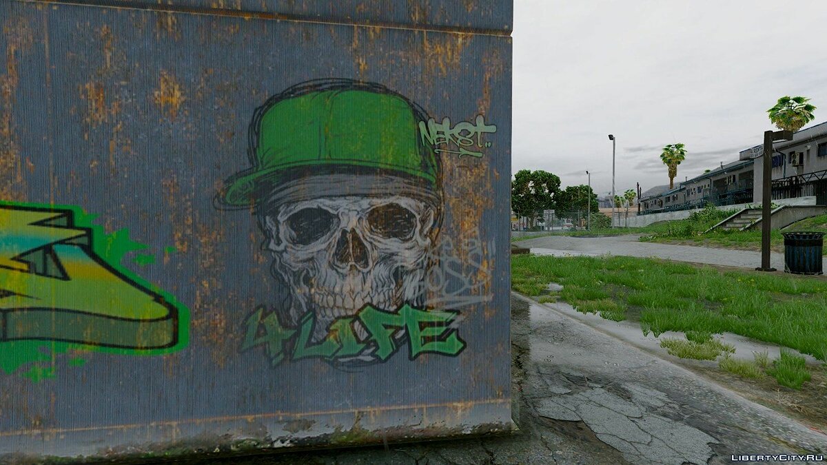 Detail Grove Street Graffiti Nomer 35