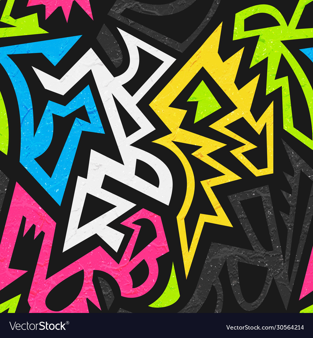 Detail Grunge Graffiti Patterns Nomer 3