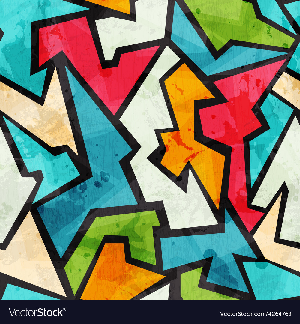 Detail Grunge Graffiti Patterns Nomer 51