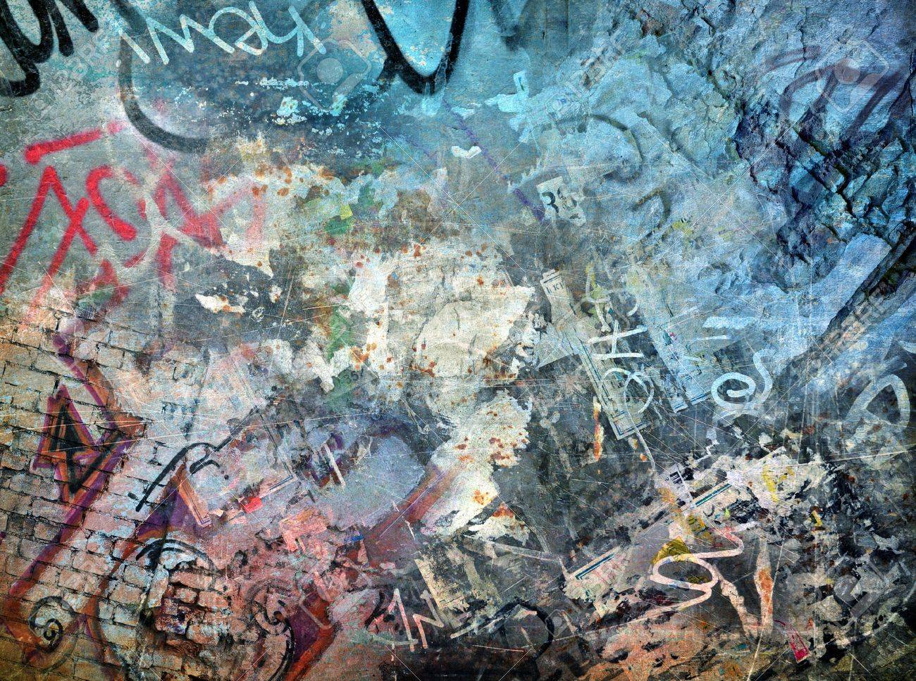 Detail Grunge Graffiti Wallpaper Nomer 5