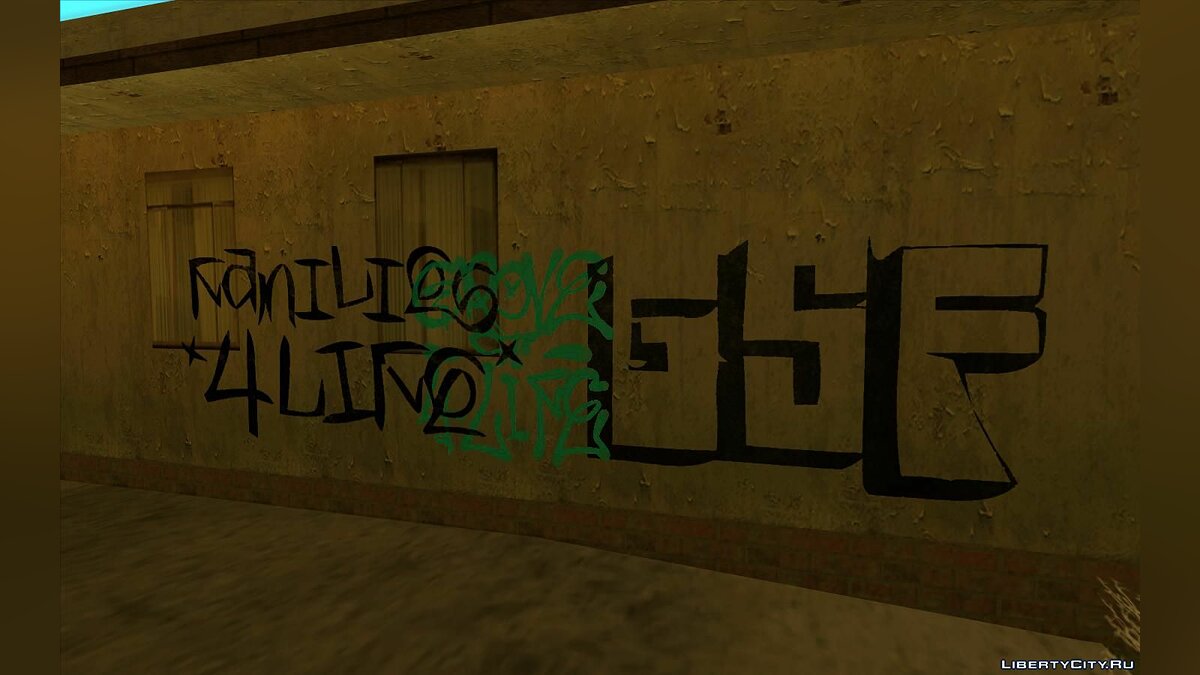 Detail Gta Sa Graffiti Mod Nomer 5