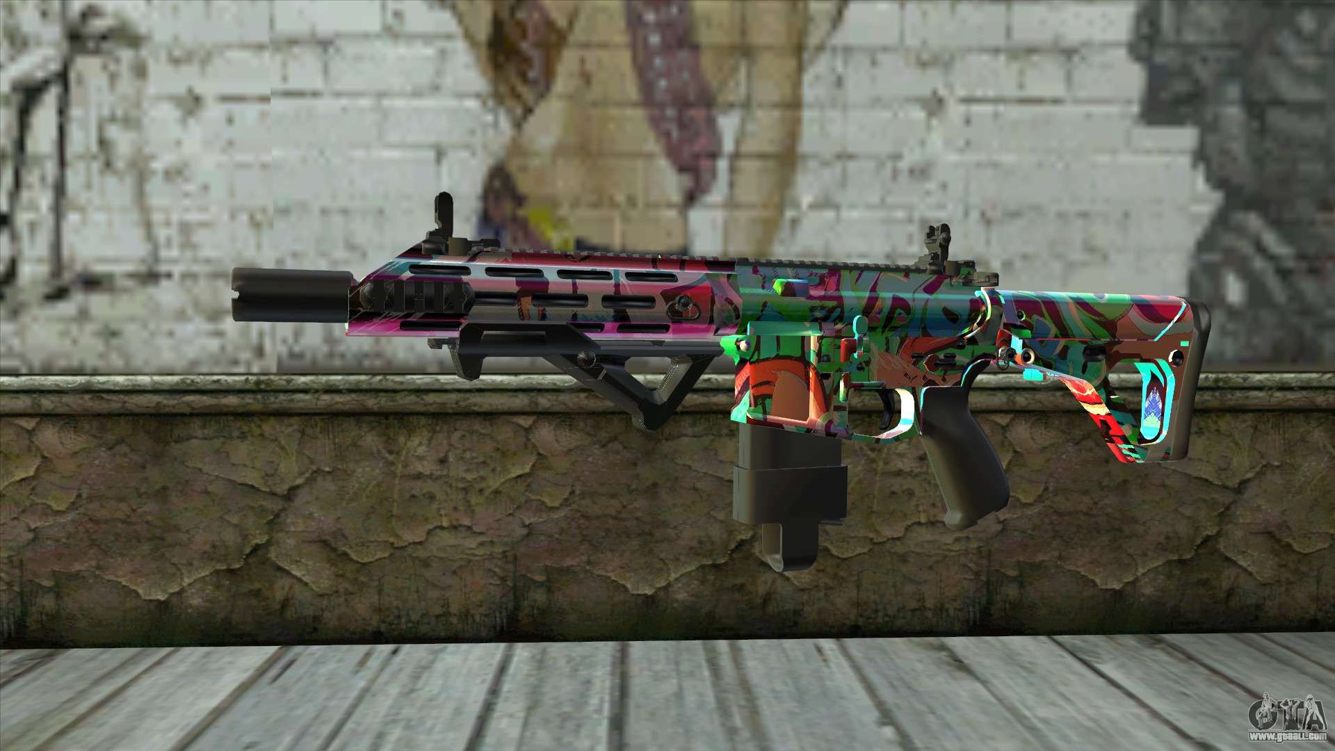 Detail Gta Sa Graffiti Weapon Mod Nomer 2