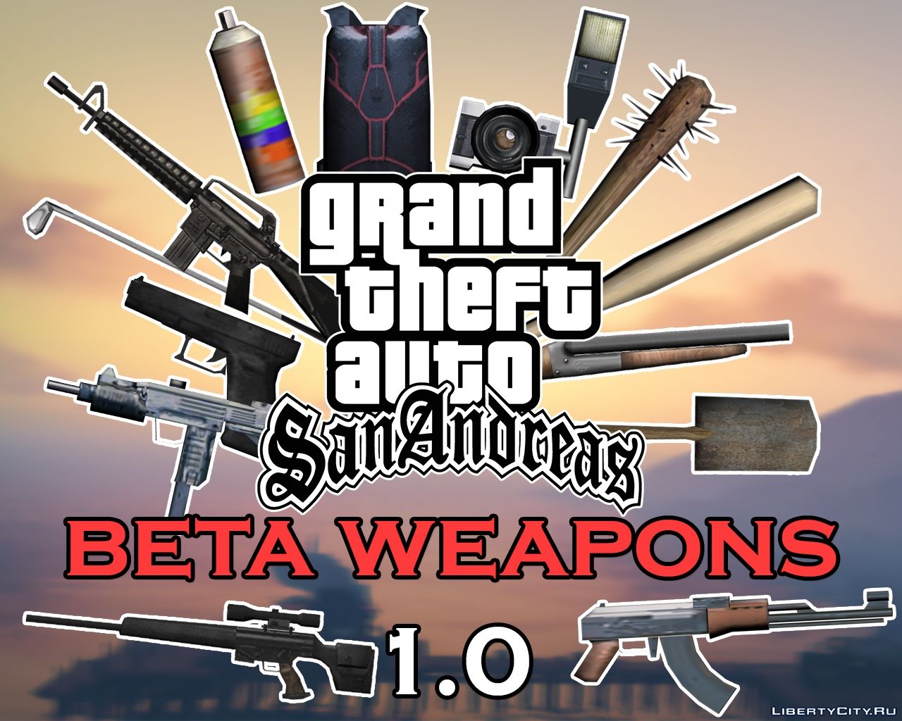 Detail Gta Sa Graffiti Weapon Mod Nomer 9