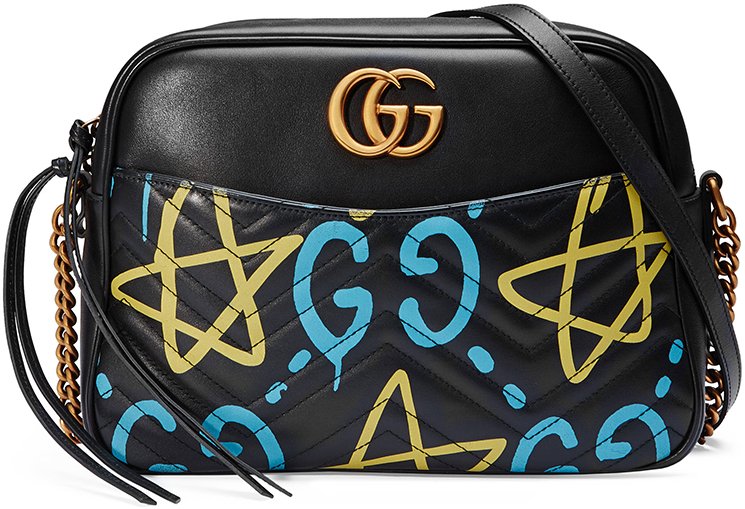 Detail Gucci Ghost Graffiti Bag Nomer 5