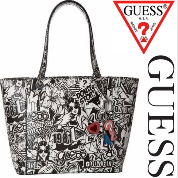 Detail Guess Graffiti Bag Nomer 17