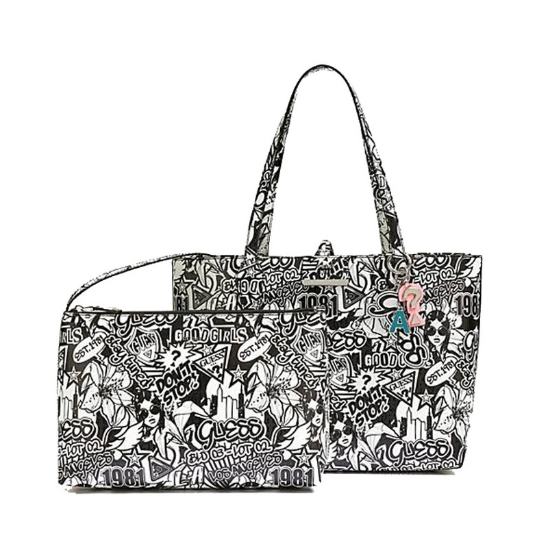 Detail Guess Graffiti Bag Nomer 35