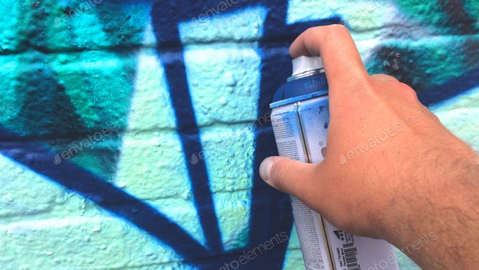 Detail Hand Spray Graffiti Nomer 31