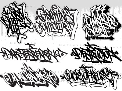 Detail Handstyle Tagging Graffiti Nomer 28