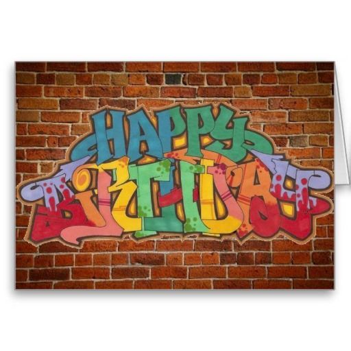 Detail Happy Birthday Graffiti Nomer 20