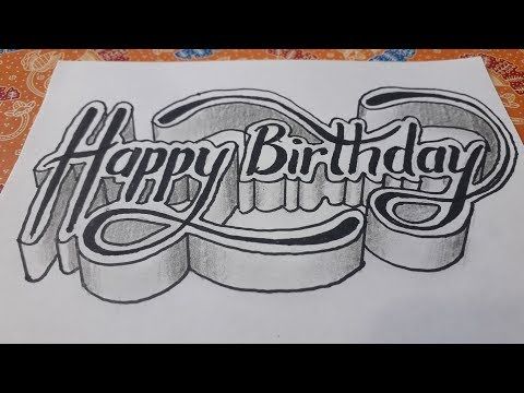 Detail Happy Birthday Graffiti 3d Nomer 15