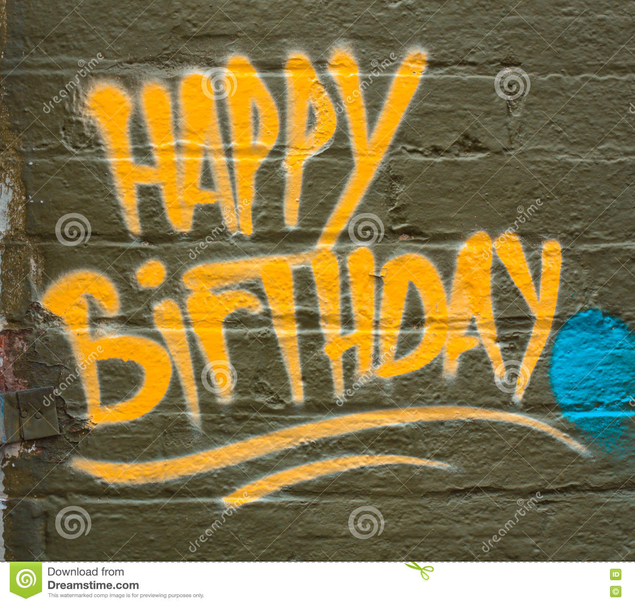 Detail Happy Birthday Graffiti Nomer 48