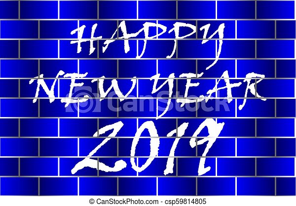 Detail Happy New Year 2019 Graffiti Nomer 10