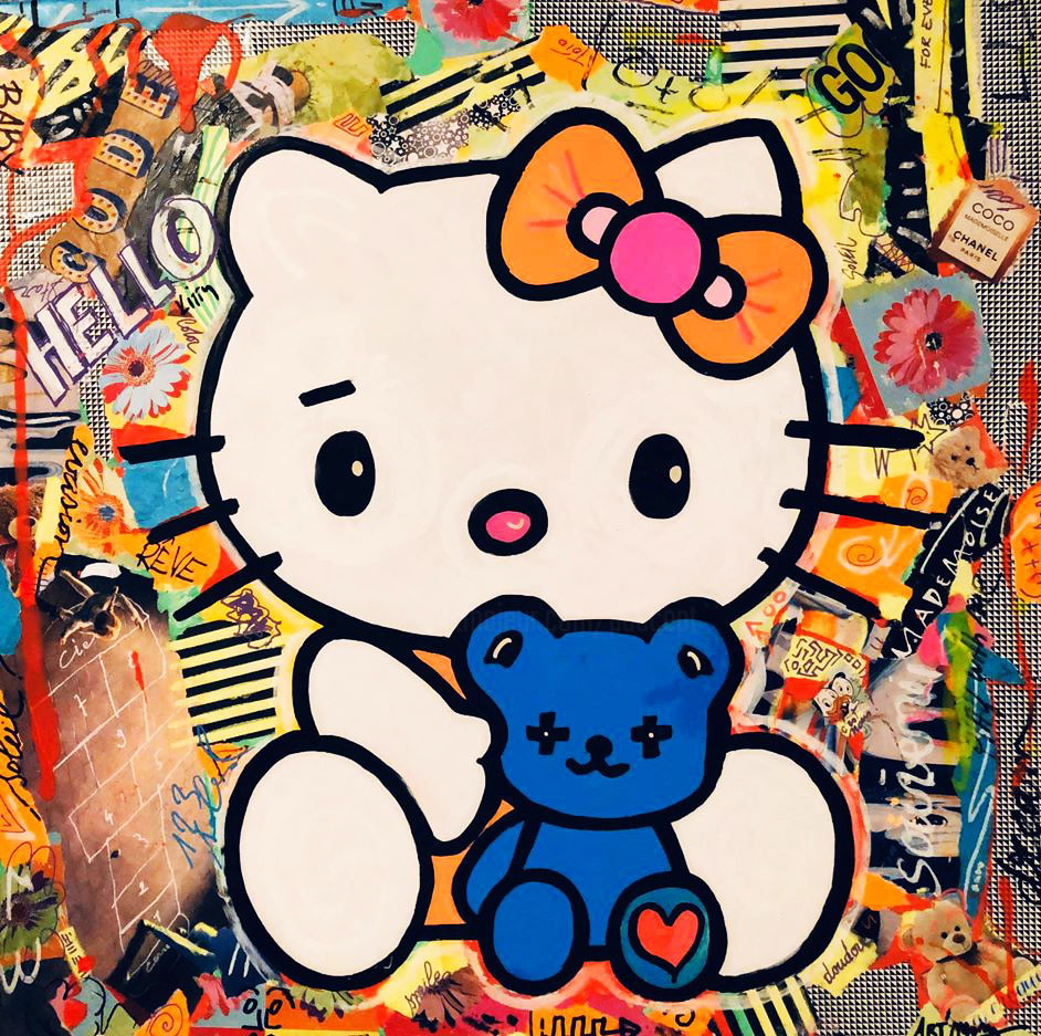 Detail Hello Kitty Graffiti Nomer 18