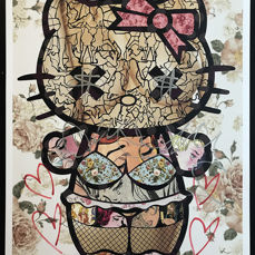Detail Hello Kitty Graffiti Nomer 27