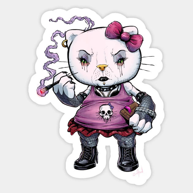 Detail Hello Kitty Graffiti Nomer 42
