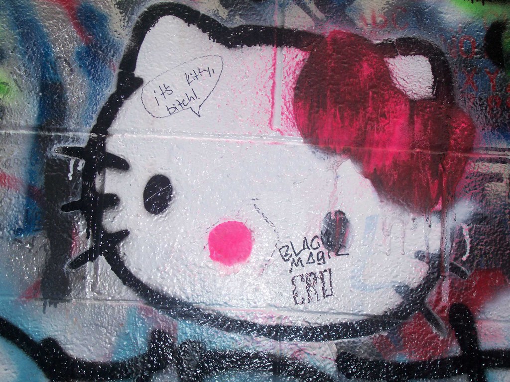 Detail Hello Kitty Graffiti Nomer 7