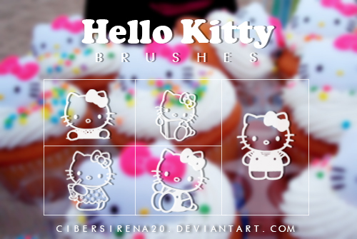 Detail Hello Kitty Graffiti Brush Set Nomer 42