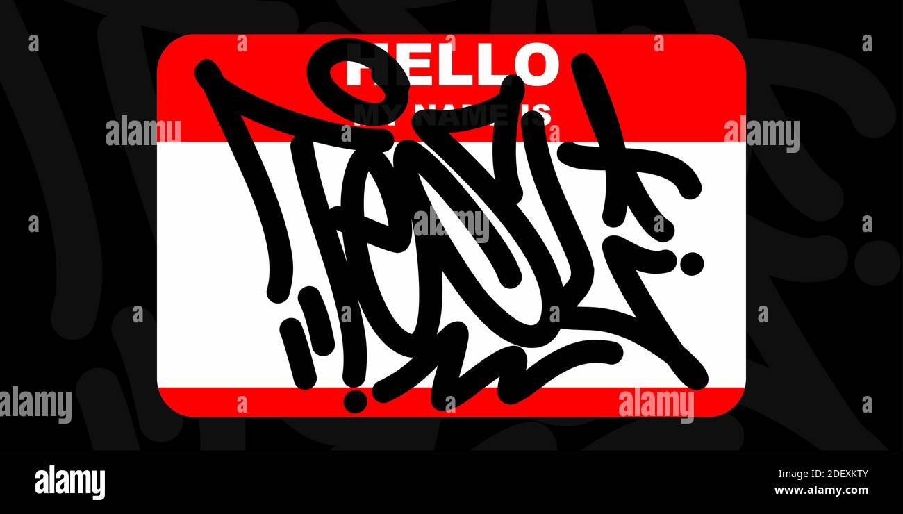 Detail Hello My Name Is Graffiti Nomer 14