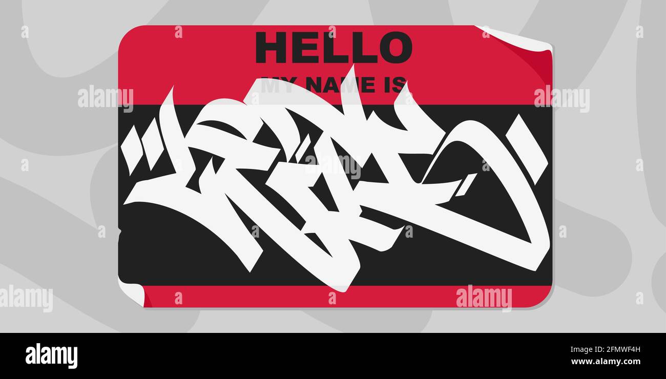 Detail Hello My Name Is Graffiti Nomer 20