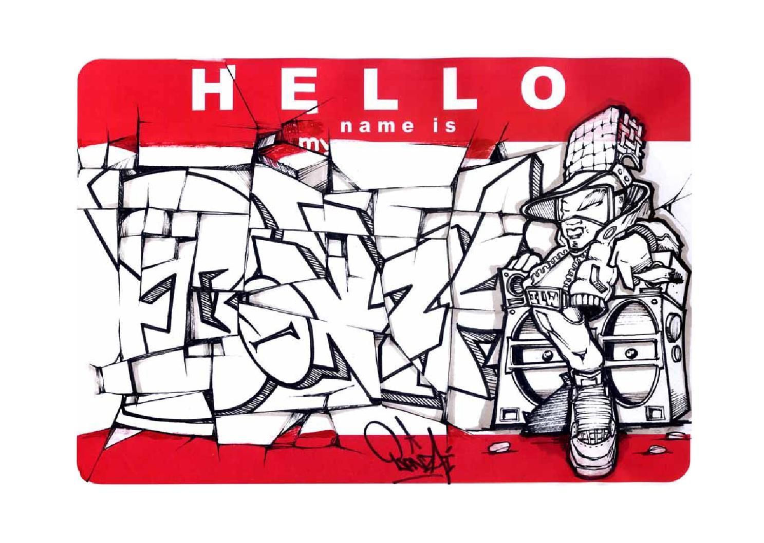 Detail Hello My Name Is Graffiti Nomer 10