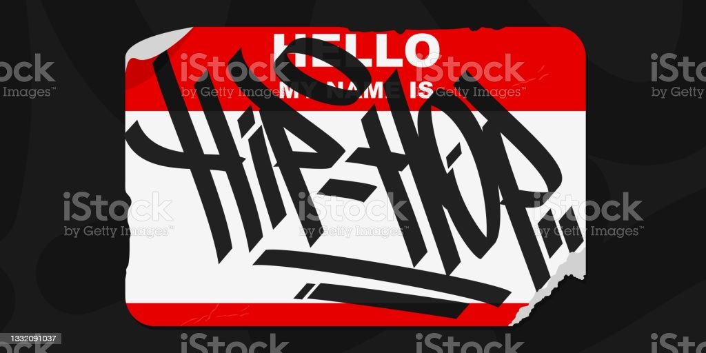 Detail Hello My Name Is Graffiti Stickers Nomer 35