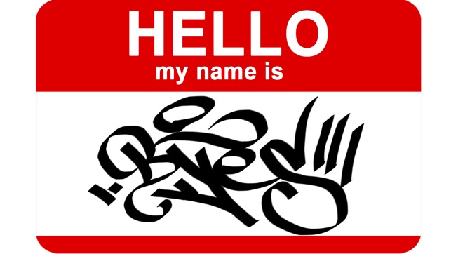 Detail Hello My Name Is Graffiti Stickers Nomer 8