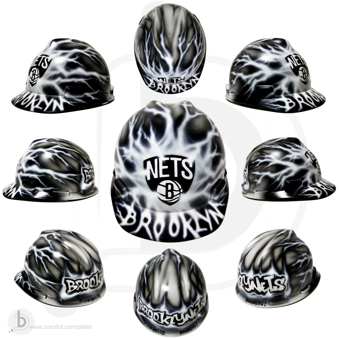 Detail Helm Ink Airbrush Graffiti Nomer 44