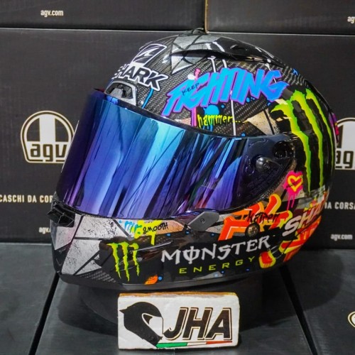 Detail Helm Shark Lorenzo Graffiti Nomer 15