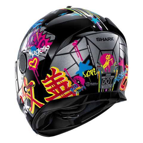 Detail Helm Shark Lorenzo Graffiti Nomer 19