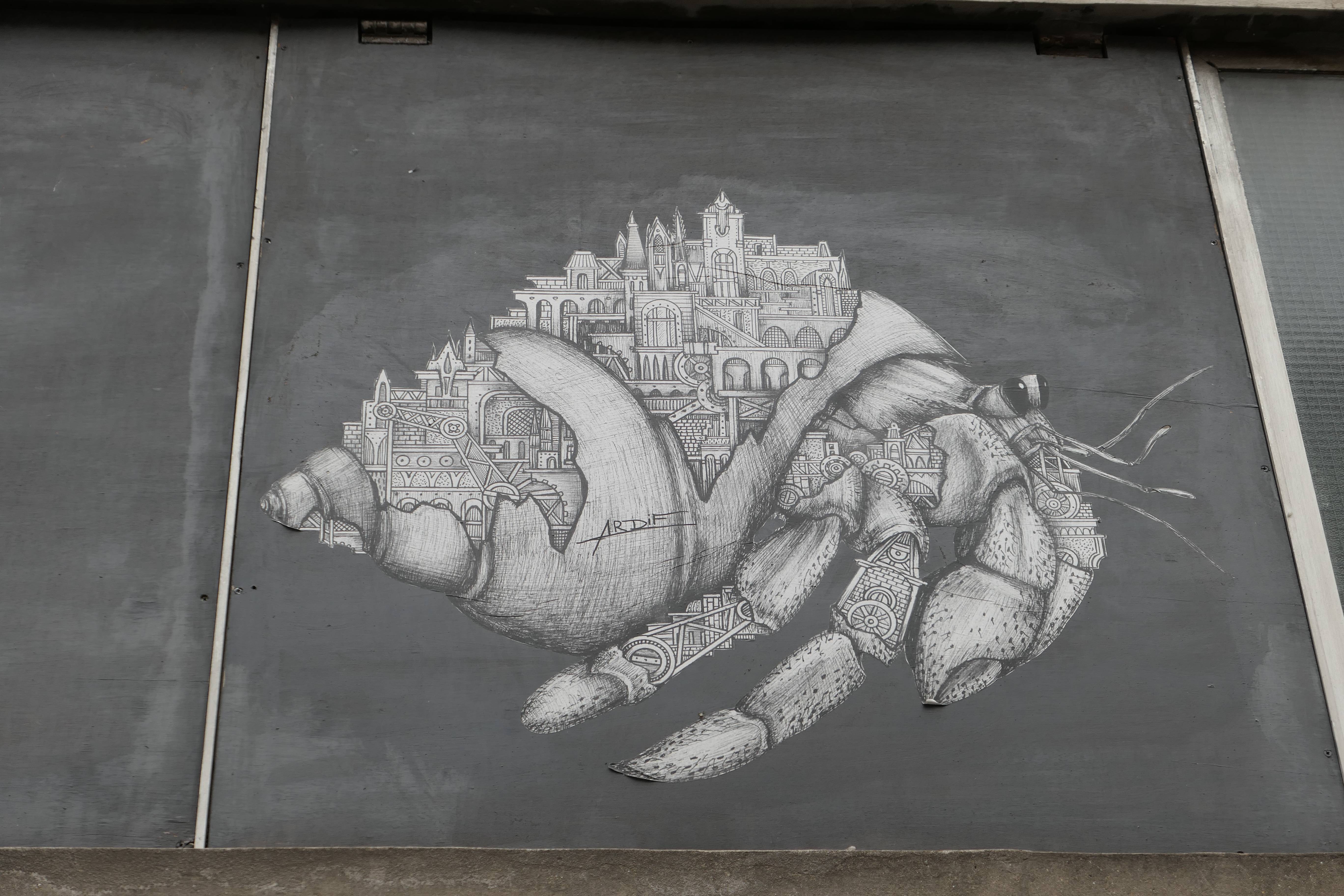 Detail Hermit Crab Graffiti Nomer 51