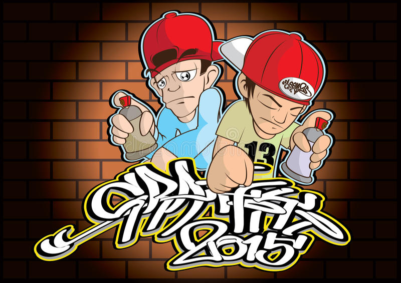 Detail Hip Hop Graffiti Karikatur Nomer 5