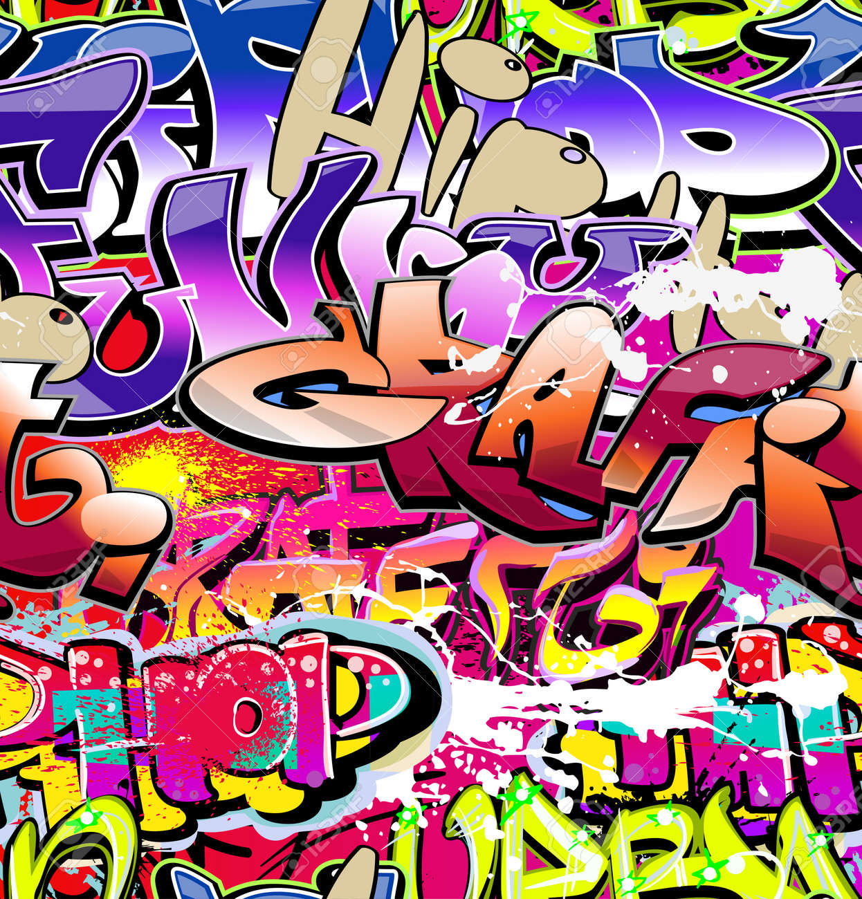 Detail Hip Hop Graffiti Wallpaper Nomer 44