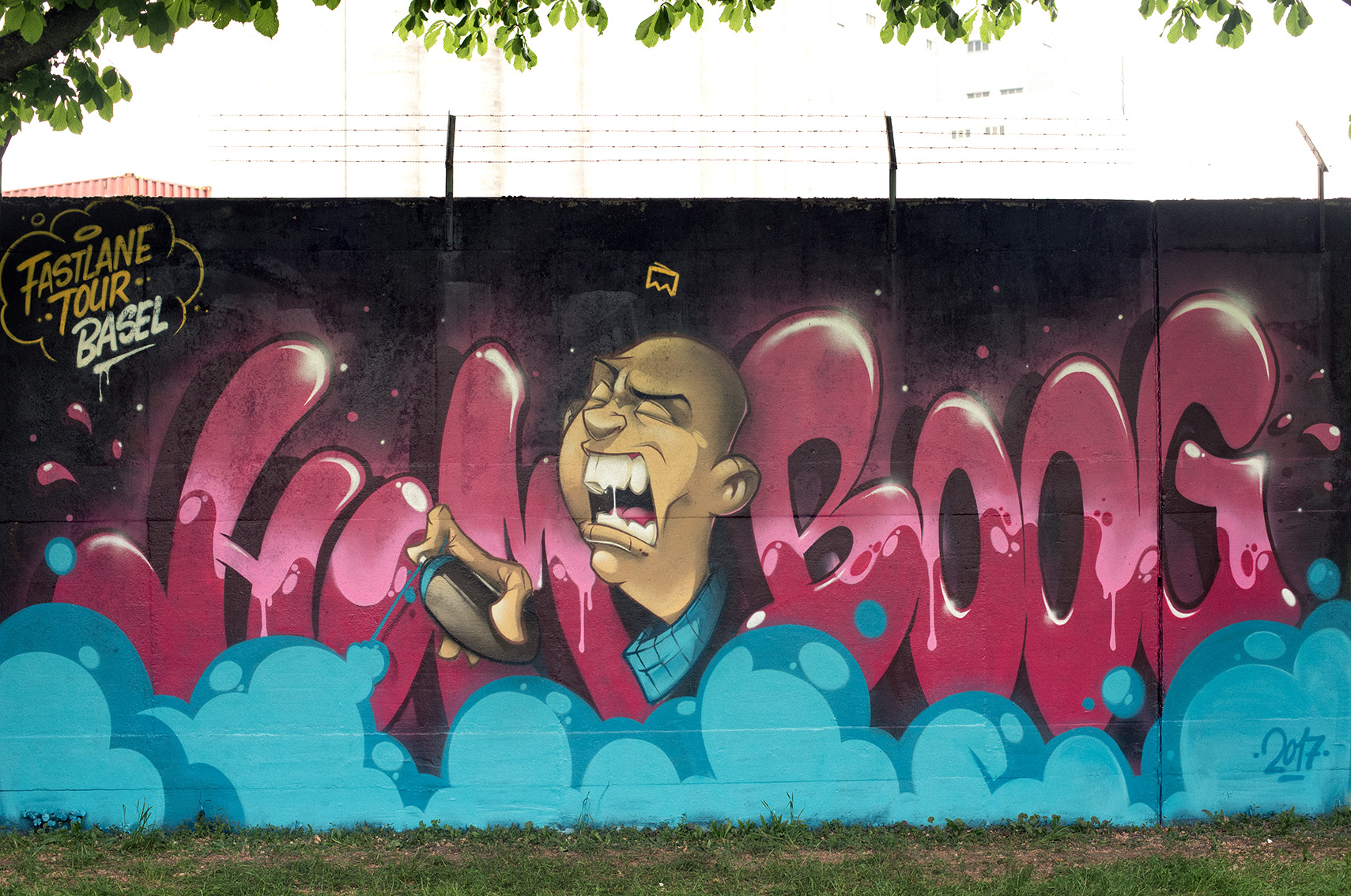Detail Homboog Graffiti Nomer 2