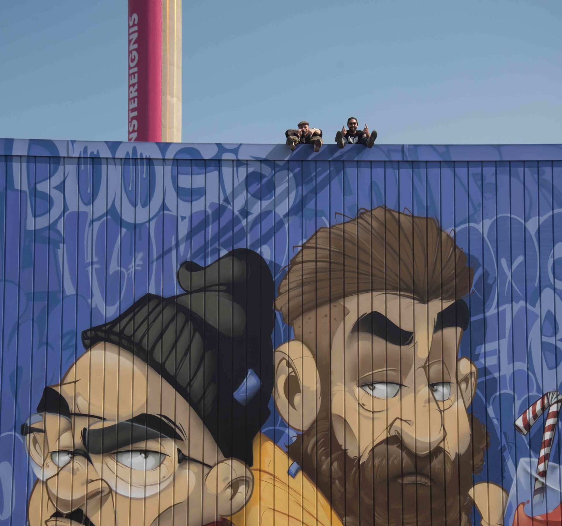 Detail Homboog Graffiti Nomer 14