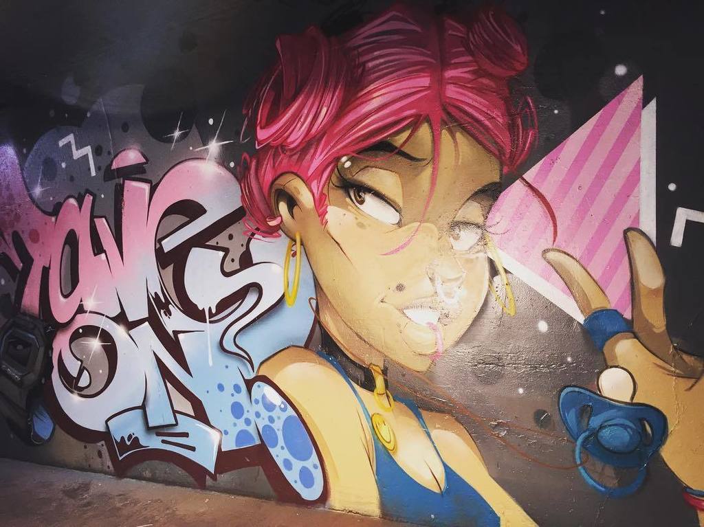 Detail Homboog Graffiti Nomer 15